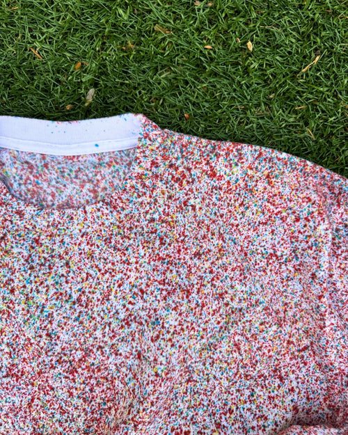 Japan-Made Hand-Dyed T-Shirt (Warm Tones)
