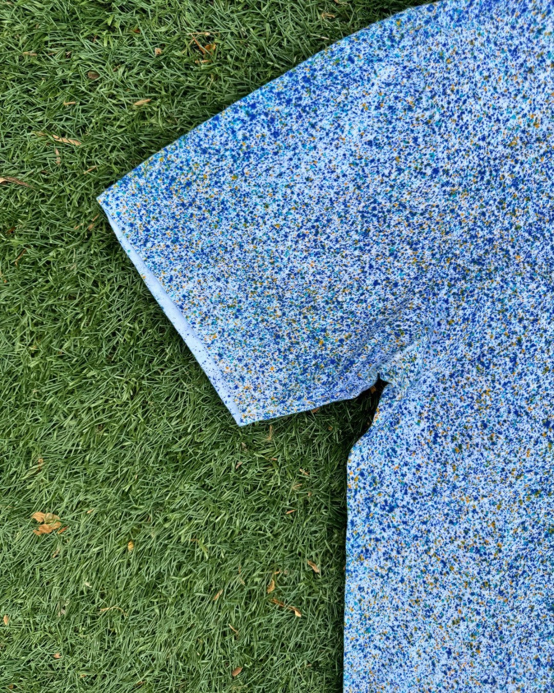 Japan-Made Hand-Dyed T-Shirt (Cool Tones)