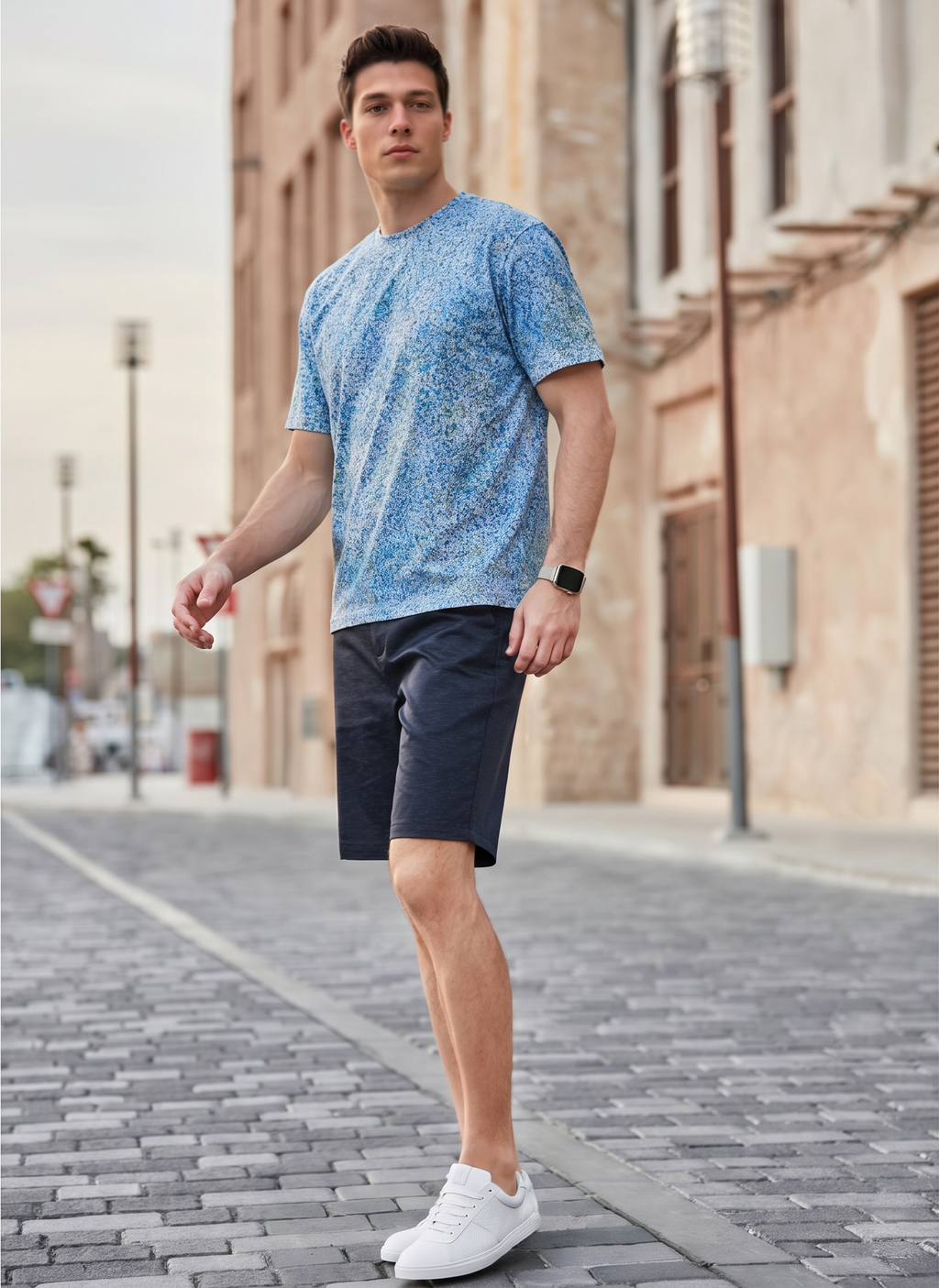 Special T-shirts made in Japan (Blue)